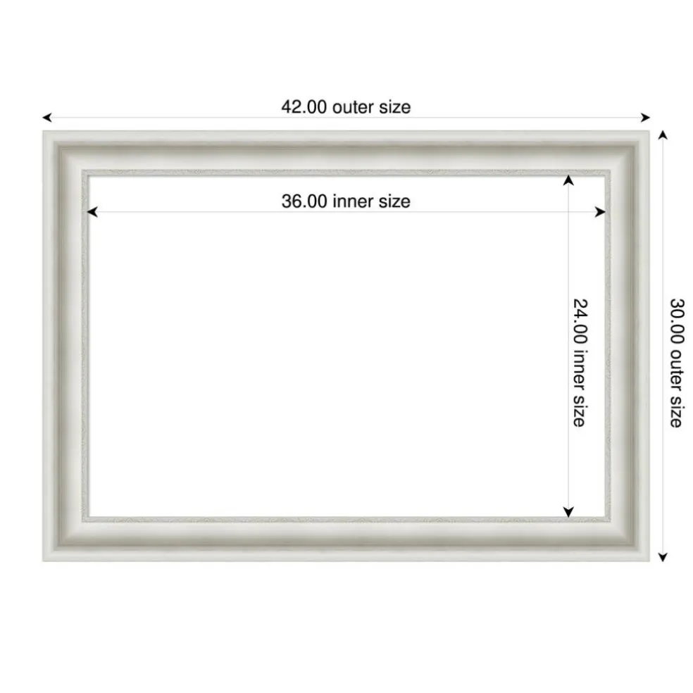 Parlor Framed Dry Erase Magnetic Board