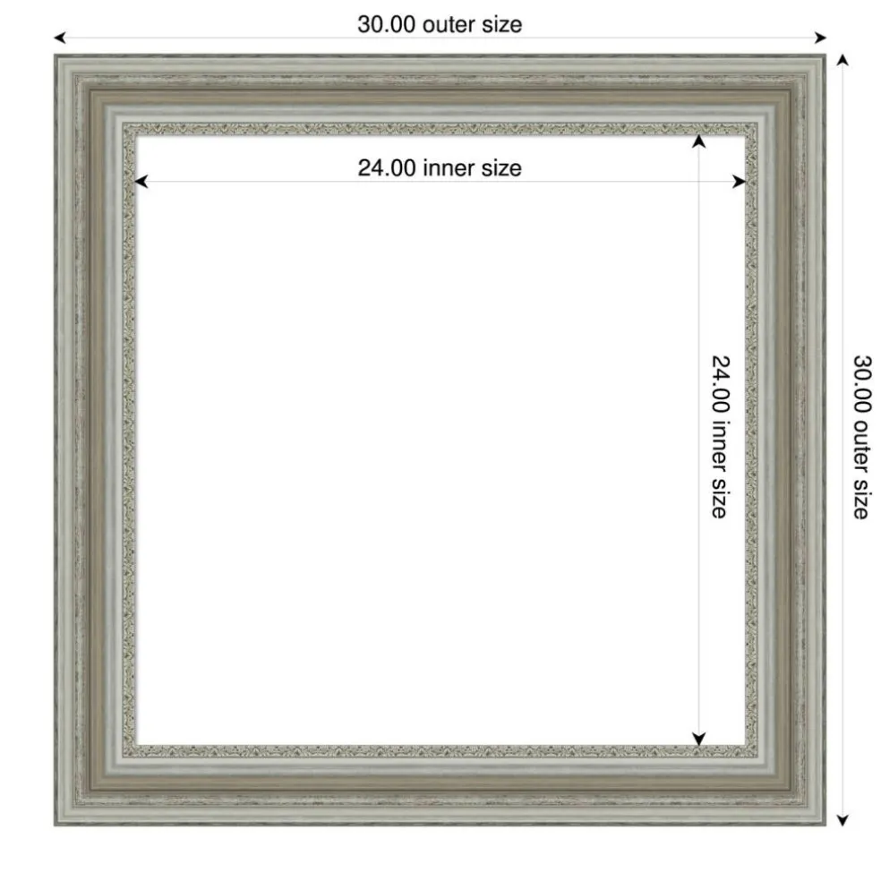 Parlor Framed Dry Erase Magnetic Board