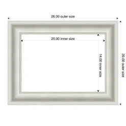 Parlor Framed Dry Erase Magnetic Board