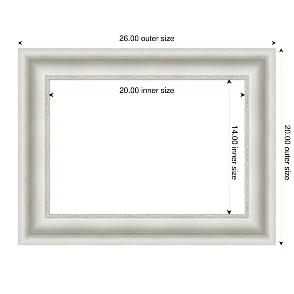 Parlor Framed Dry Erase Magnetic Board