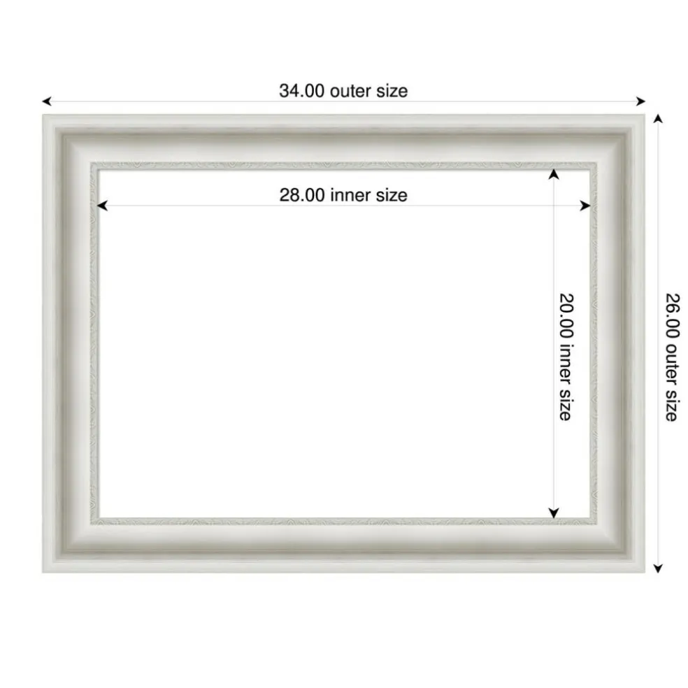 Parlor Framed Dry Erase Magnetic Board
