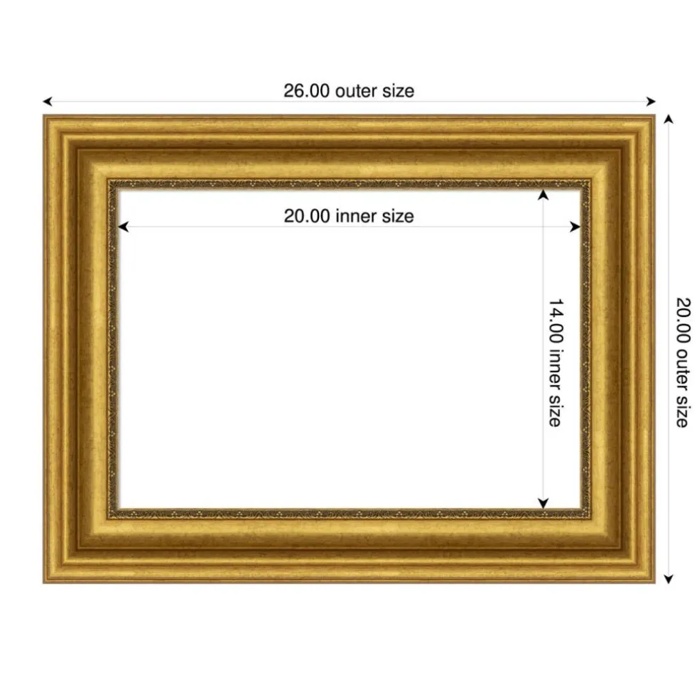 Parlor Framed Dry Erase Magnetic Board