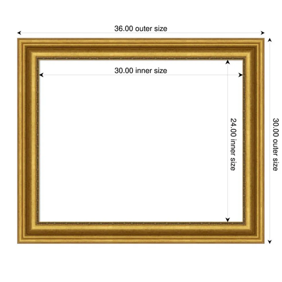 Parlor Framed Dry Erase Magnetic Board