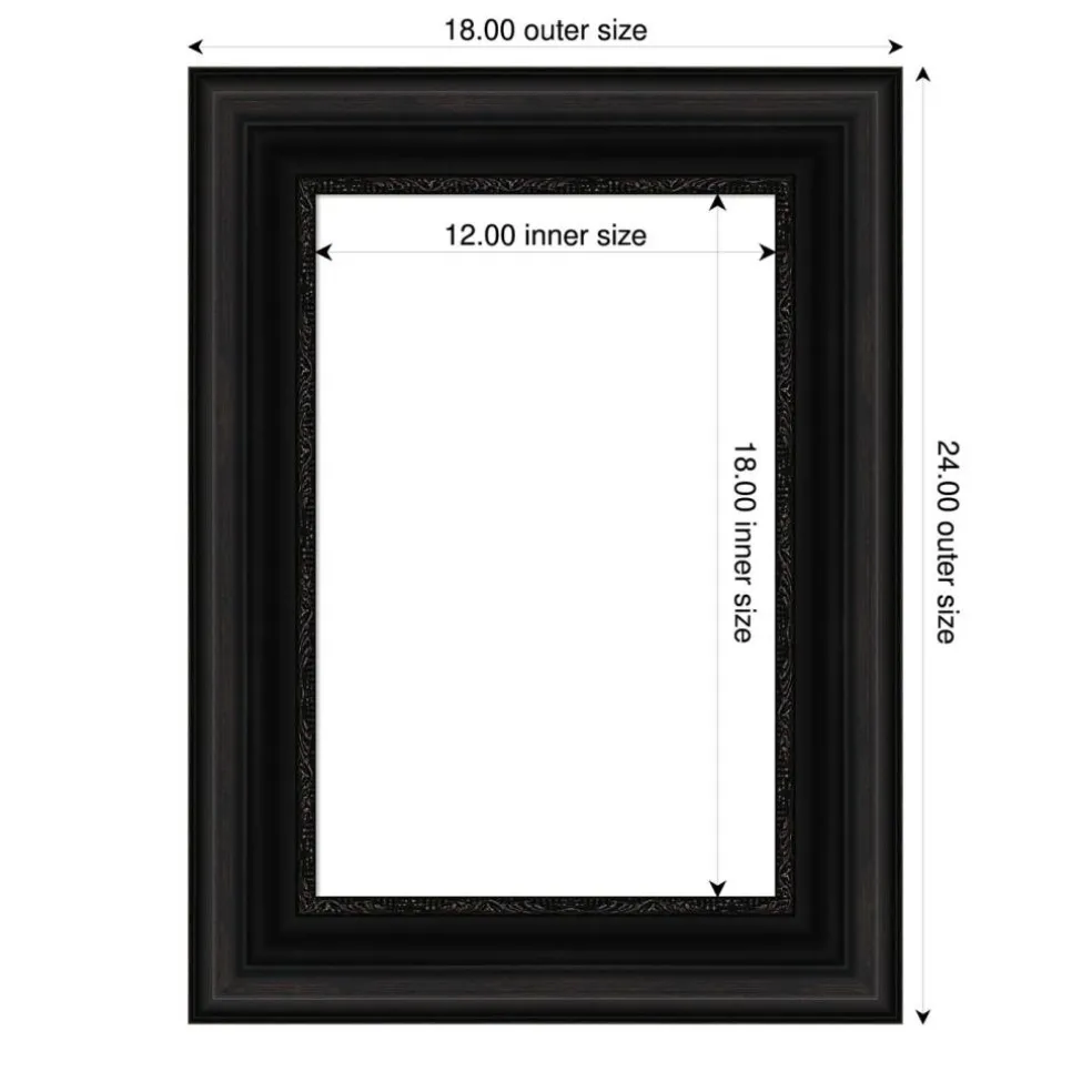 Parlor Framed Dry Erase Magnetic Board