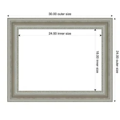 Parlor Framed Dry Erase Magnetic Board