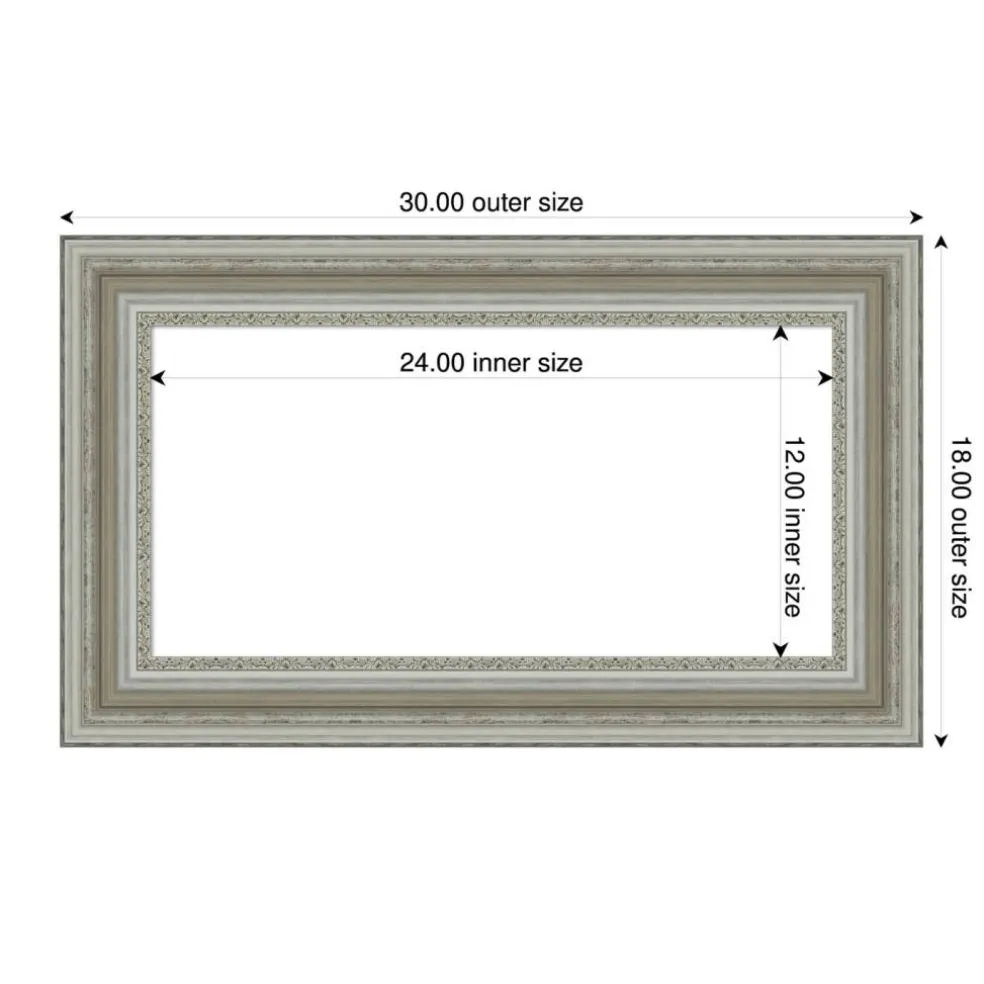 Parlor Framed Dry Erase Magnetic Board