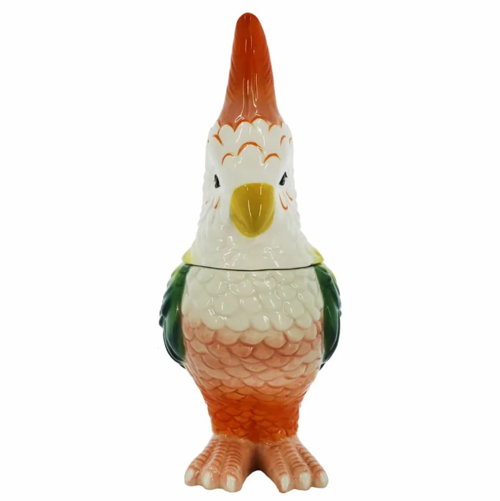 10.5" Parrot Ceramic Container by Ashland®