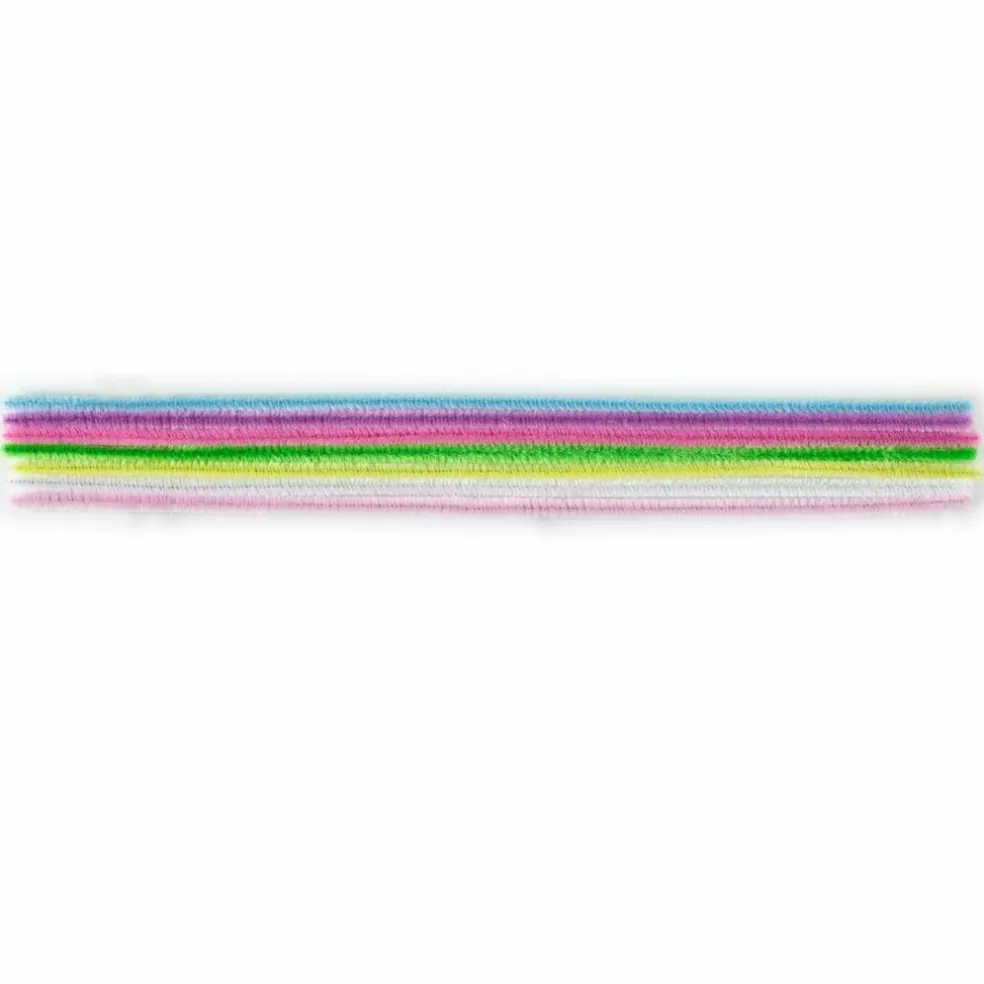 Pastel Chenille Pipe Cleaners Value Pack, 100ct. by Creatology™