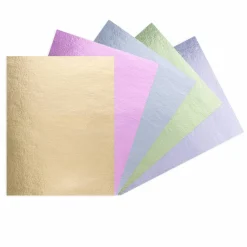 Pastel Foil 8.5" x 11" Cardstock Paper by Recollections™, 25 Sheets