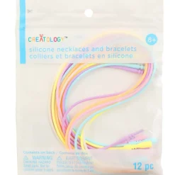 Pastel Mix Silicone Bracelets & Necklaces by Creatology™, 12ct.