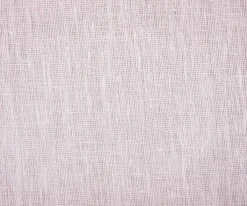 Pastel Pink-White Spence Bryson Texture Slub Irish Linen Chambray Fabric By the Yard