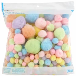 Pastel Pom Poms by Creatology™, 300ct.