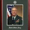 Patriot Frames Army 8x10 Portrait Classic Black Frame with Silver Medallion