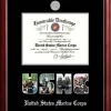 Patriot Frames Marine 8.5x11 Discharge Classic Frame with Silver Medallion