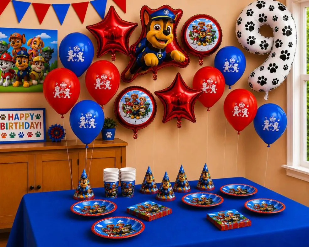 PAW Patrol™ Birthday Party Kit with Number