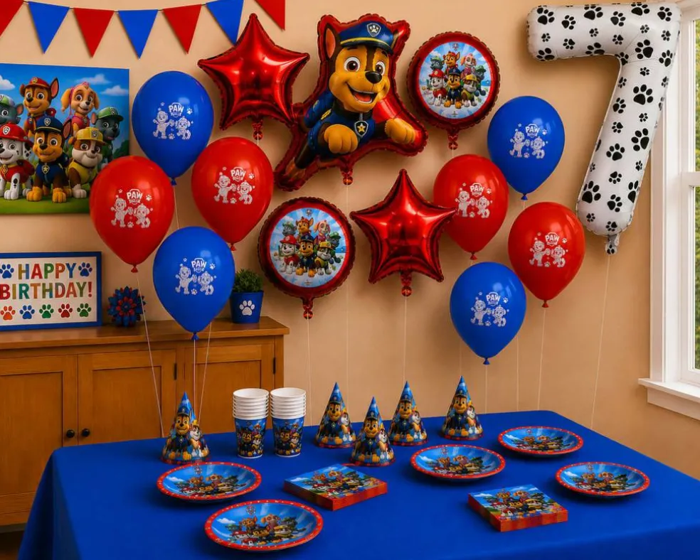PAW Patrol™ Birthday Party Kit with Number