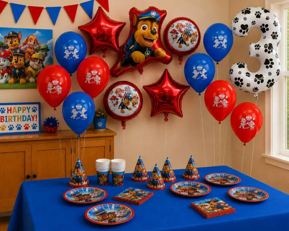 PAW Patrol™ Birthday Party Kit with Number