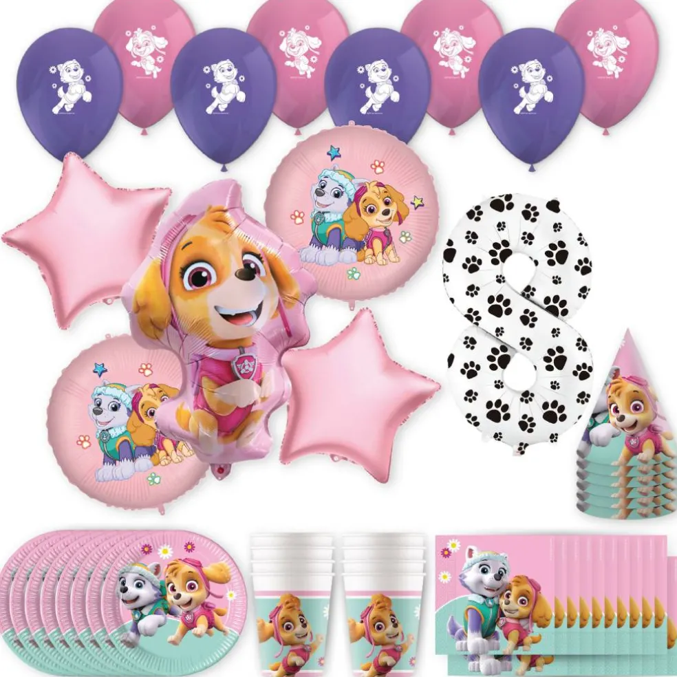 PAW Patrol™ Skye & Everest Birthday Party Kit with Number