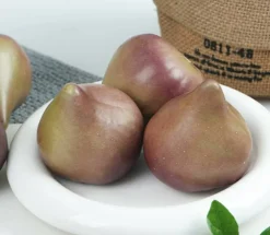8PCS Artificial Fig Fruit Decoration, Realistic Lifelike Faux Figs, Decorative Fake Fruit Props for Home Kitchen Decor, Market Display, Photography Props & Educational Use