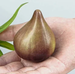 8PCS Artificial Fig Fruit Decoration, Realistic Lifelike Faux Figs, Decorative Fake Fruit Props for Home Kitchen Decor, Market Display, Photography Props & Educational Use