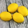 10pcs Artificial Lemons - (Big Size, Yellow)