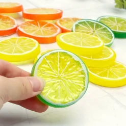30 PCS Artificial Lemon Slices