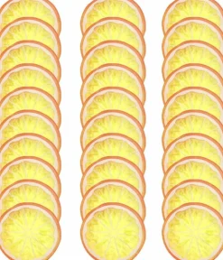 30 PCS Artificial Lemon Slices