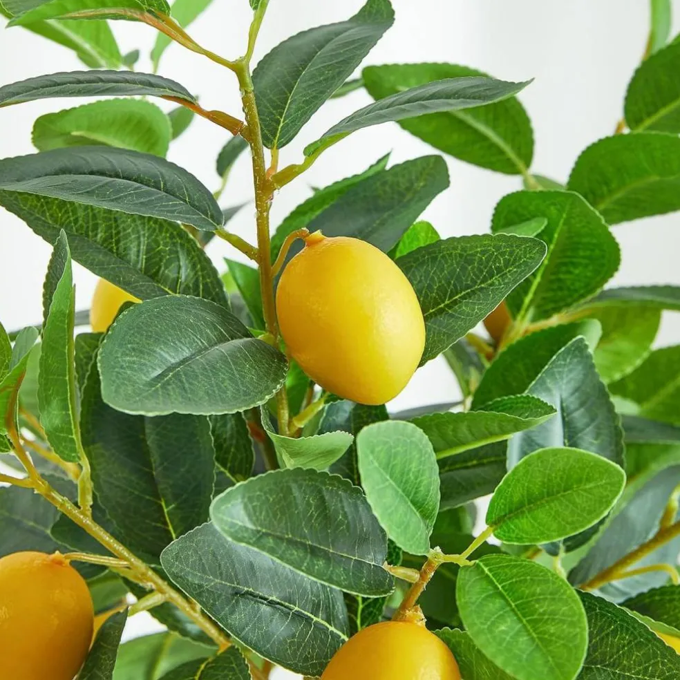 3 Pcs Artificial Lemons Tree Branches
