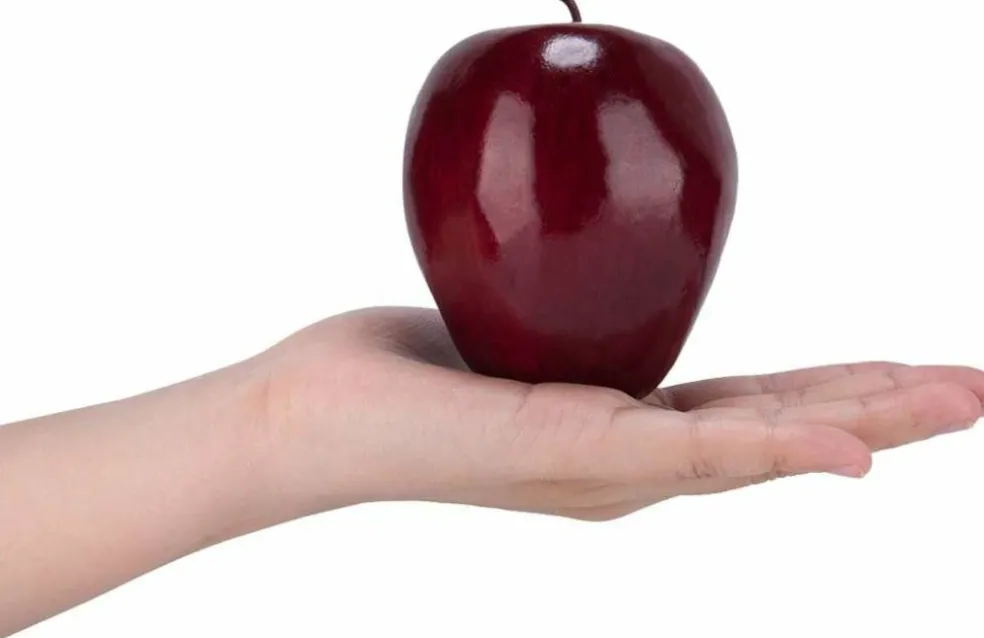16PCS Artificial Red Apples