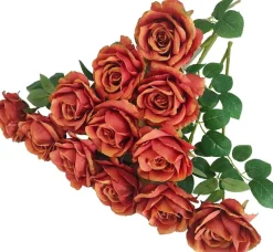 12 Pcs Artificial Roses for Wedding & Any Occasions