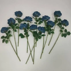 12 Pcs Artificial Roses for Wedding & Any Occasions