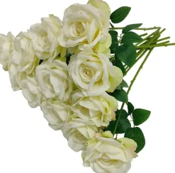 12 Pcs Artificial Roses for Wedding & Any Occasions