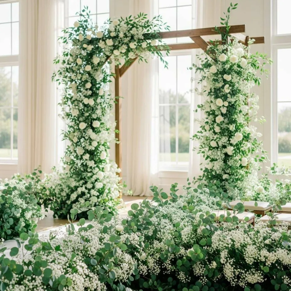 10PCS Baby Breath Artificial Flowers Fake Babys Breath Gypsophila Flowers Bulk Realistic Artificial Flowers Bouquet Flores Artificiales para Decoracion for Wedding Party Home Decoration