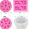 5 Pcs Candle Making Mold