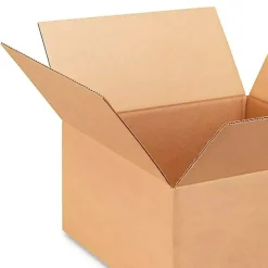 25 Pcs Corrugated Boxes, Durable Kraft, Packing and Shipping 16 x 16 x 8 Inch
