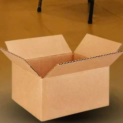 25 pcs Corrugated Shipping Boxes Durable Kraft Cardboard 8 x 6 x 4 Inch
