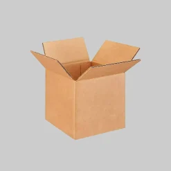 25 pcs Corrugated Shipping Boxes Durable Kraft Cardboard 6 x 6 x 6 Inch