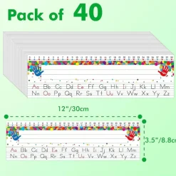 40 PCS Desk Nameplates (Alphabet B) 12
