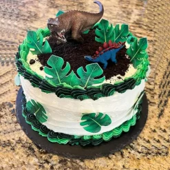 48Pcs Edible Tropical Plam Leaves Cake Toppers Wafer Paper Tropical Palm Leaves