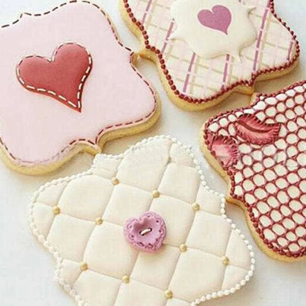 3 PC Set Plaque Frame Cookie Cutter Set