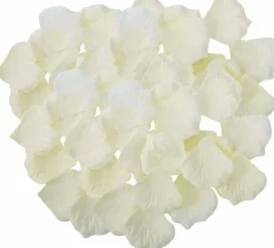 1200 Pcs Fake Flower Petals (Ivory)