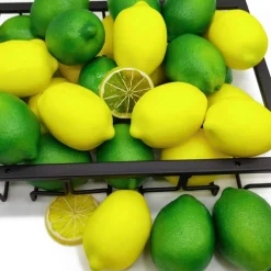 30PCS Fake Yellow Lemons