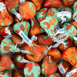 185 Pcs Fall Candy Milk Chocolate Hershey's Kisses Autumn Mix (30 oz)