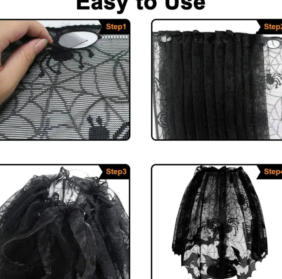 3Pcs Halloween Lamp Shade Cover Decoration
