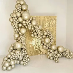 30Pcs 12Inch Champagne Gold Metallic Party Balloons Golden Helium Latex Balloon