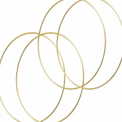 4 Pcs 24 Inch Metal Floral Hoop