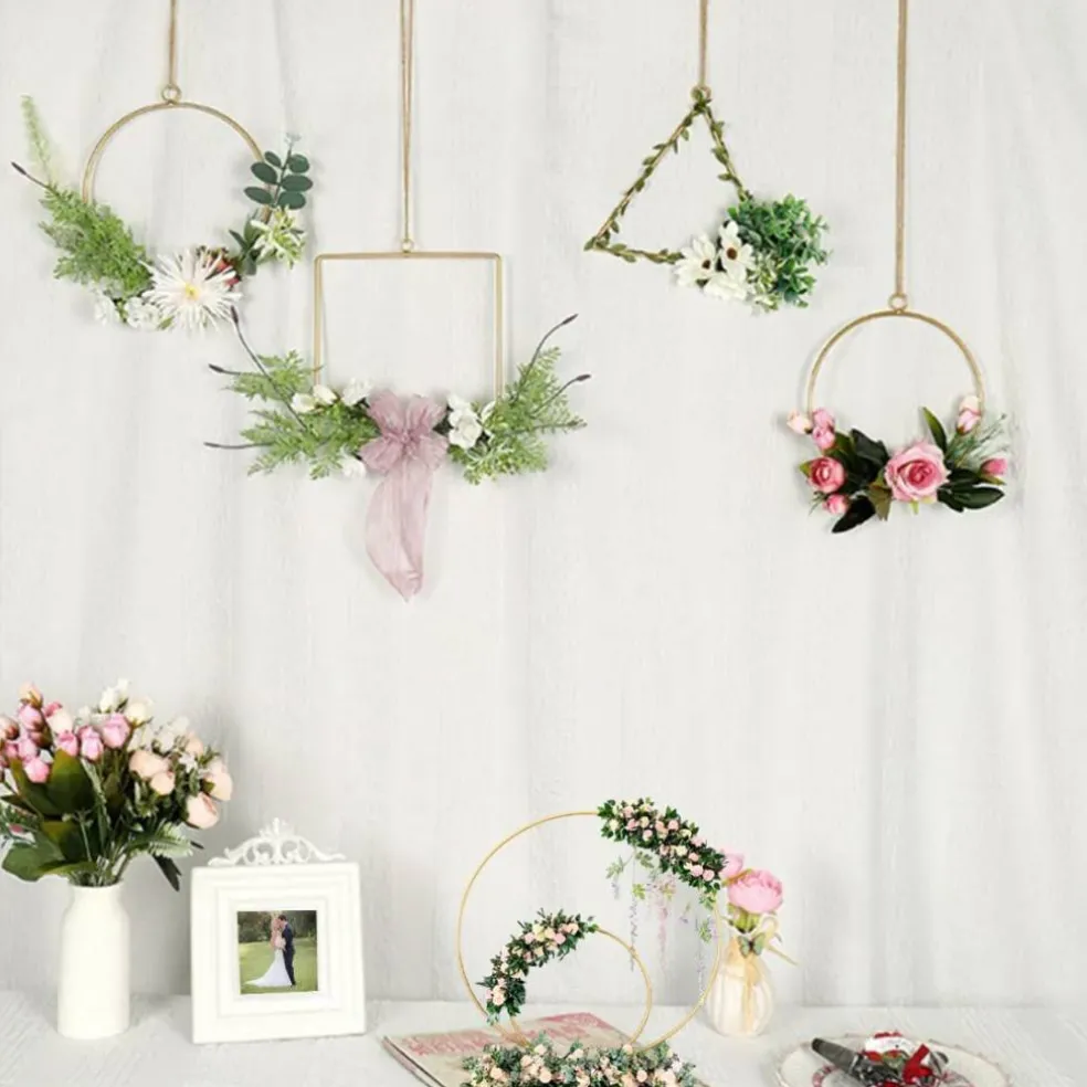 15Pcs Macrame Hoops Ring