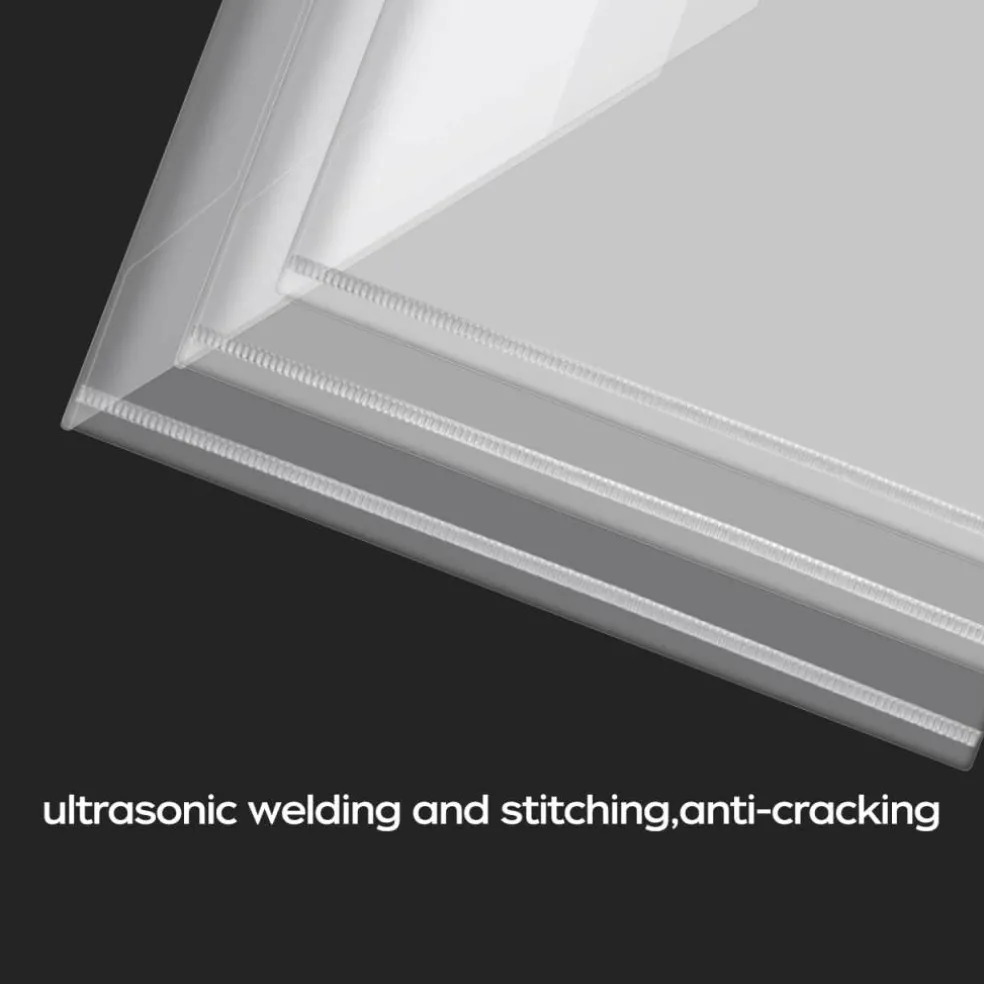 30pcs Plastic Envelopes (Clear White) 12.79 in x 9.3 in Inches