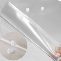 30pcs Plastic Envelopes (Clear White) 12.79 in x 9.3 in Inches