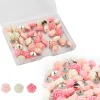 40 pcs rose push pins decorative thumbtacks for cork boards and bulletin boards